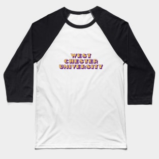west chester glitter lettering Baseball T-Shirt